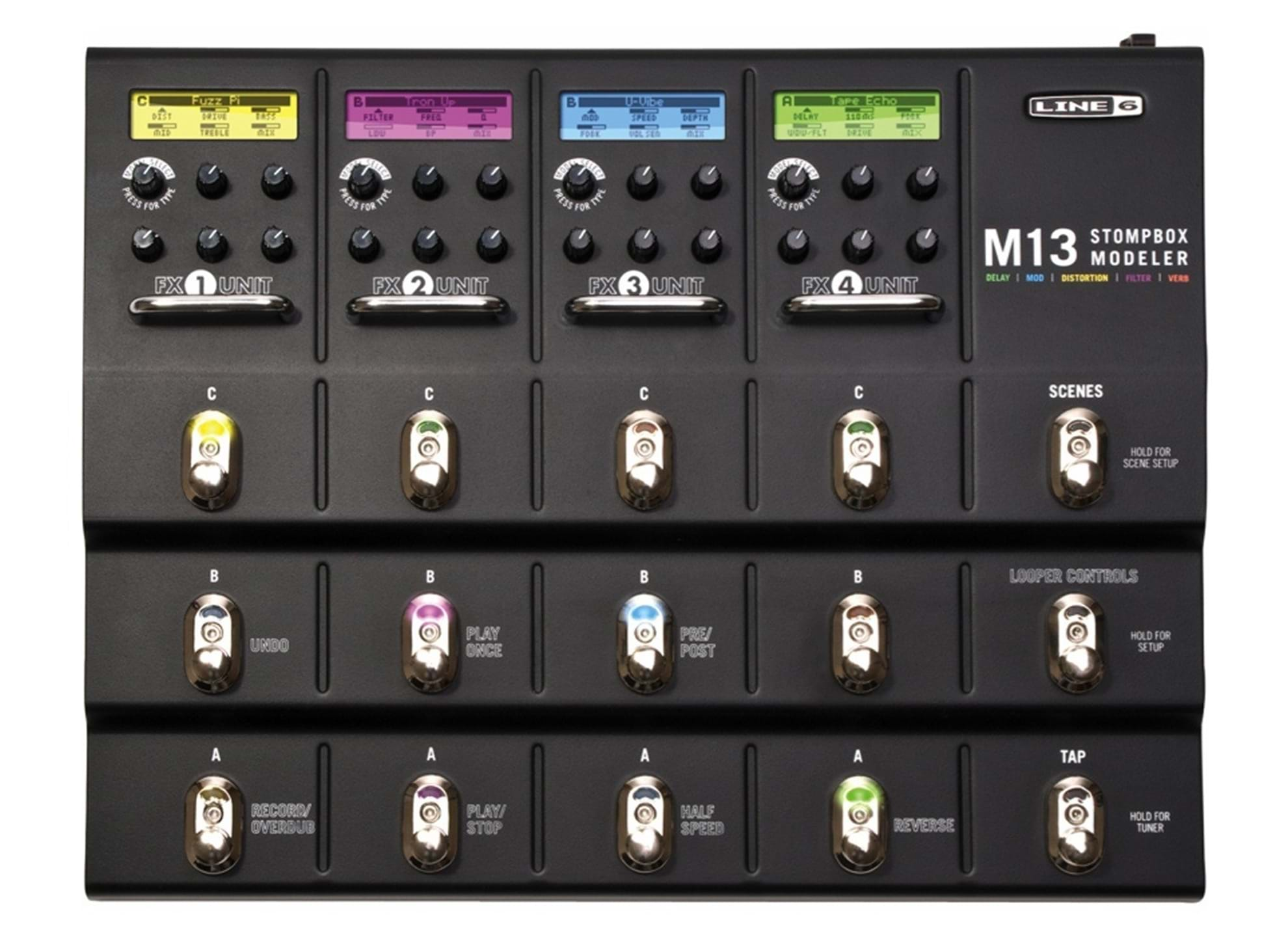 女の子向けプレゼント集結 Line6 M13 StompboxModeler - エフェクター